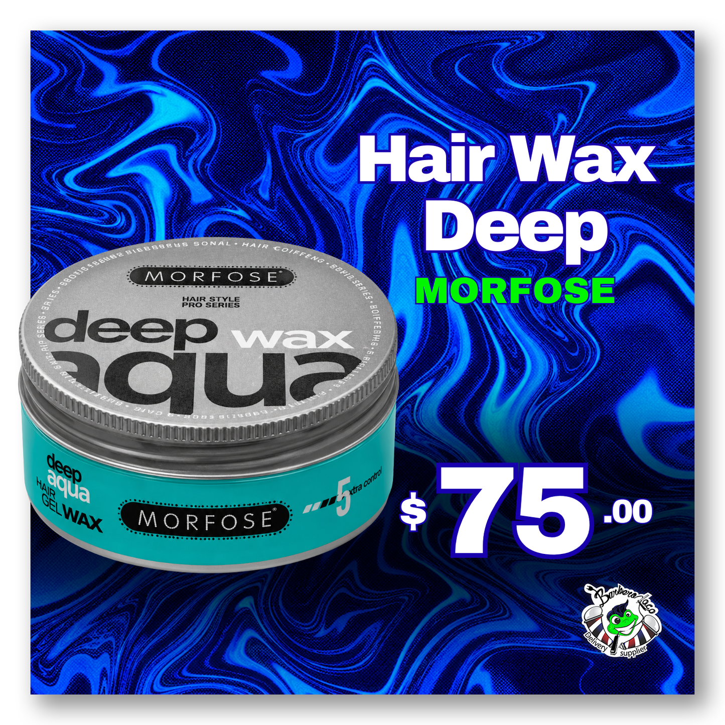 Hair Wax Deep Aqua  Morfose 175ml