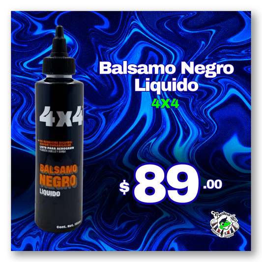 Balsamo Negro Liquido 4x4 135ml