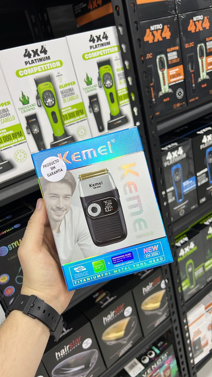 Kemei Shaver Doble Malla KM-2026