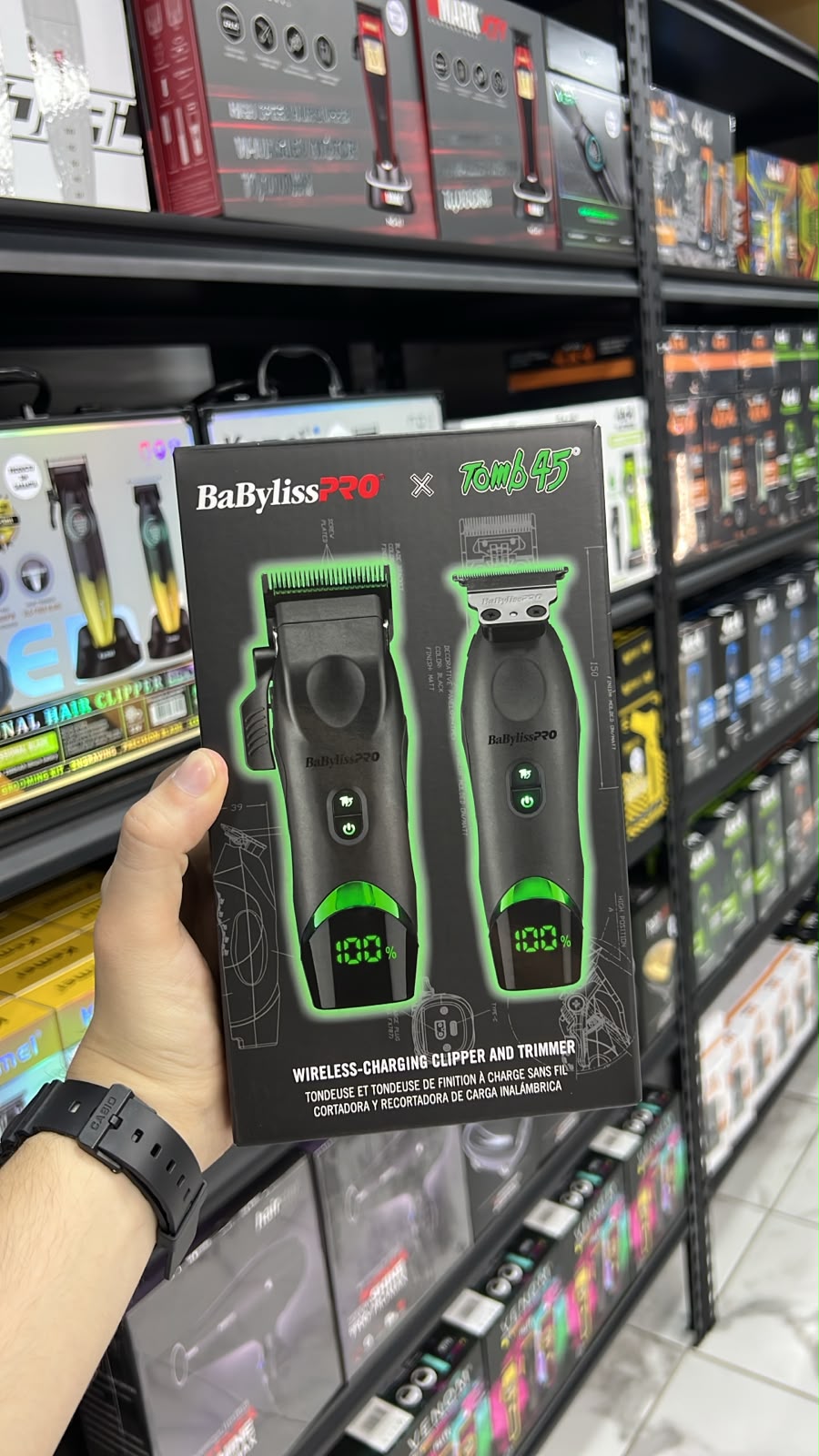 Combo Clipper y Trimmer Tomb 45